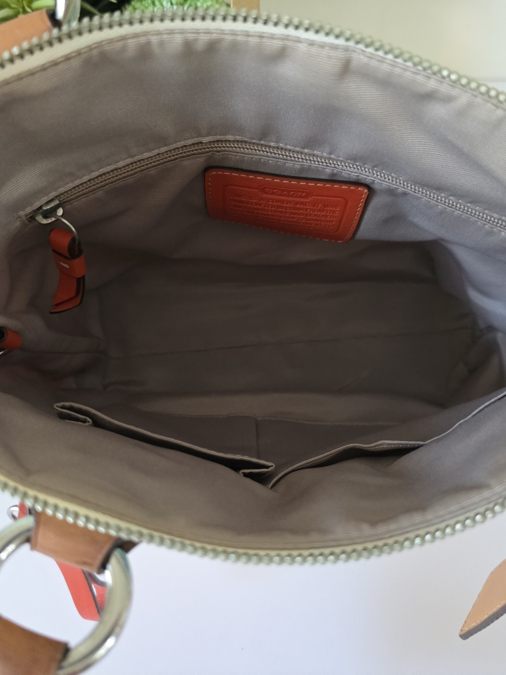 Coach Y2k Hamptons Weekend Watercolor Signature Canvas Shoulder Bag - Picture 12 of 12